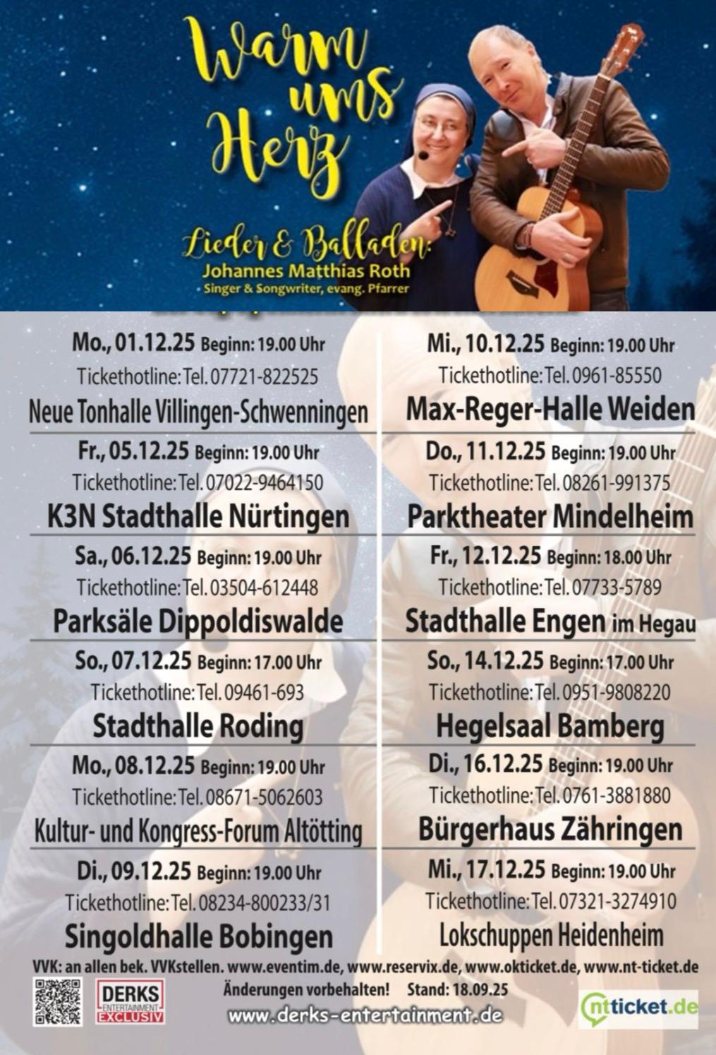 12 x Warm ums Herz Adventsprogramm